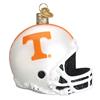 Tennessee Volunteers Glass Christmas Ornament - Football Helmet