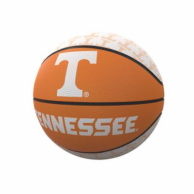 Tennessee Volunteers Mini Rubber Repeating Basketball