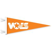 Tennessee Volunteers Wool Felt Pennant - 9" x 24"