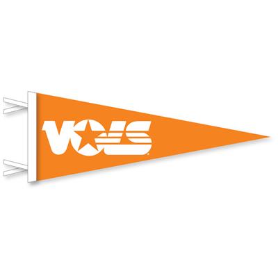 Tennessee Volunteers Wool Felt Pennant - 9" x 24"