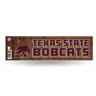 Texas State Bobcats Bumper Sticker
