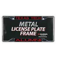 Texas Tech Red Raiders Metal Alumni Inlaid Acrylic License Plate Frame