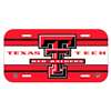 Texas Tech Raiders Plastic License Plate