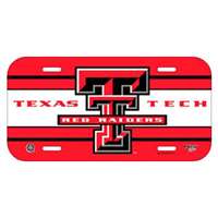 Texas Tech Raiders Plastic License Plate