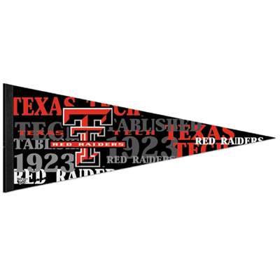 Texas Tech Red Raiders Premium Pennant - 12" X 30"