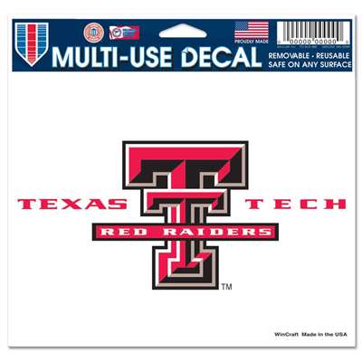 Texas Tech Red Raiders Ultra Decal 5" x 6"