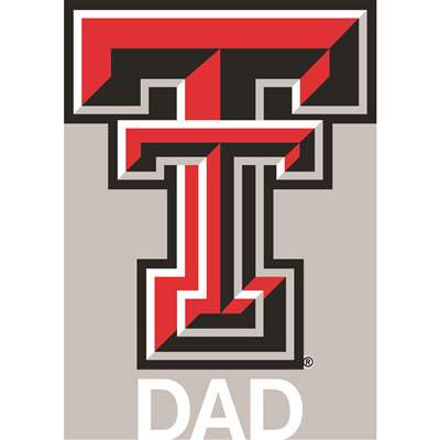 Texas Tech Red Raiders Transfer Decal - Dad