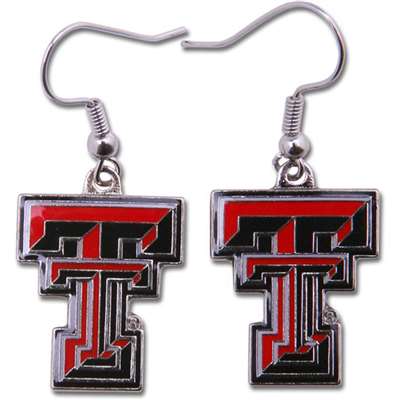 Texas Tech Red Raiders Dangler Earrings