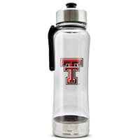 Texas Tech Red Raiders Clip-On Water Bottle - 16 oz