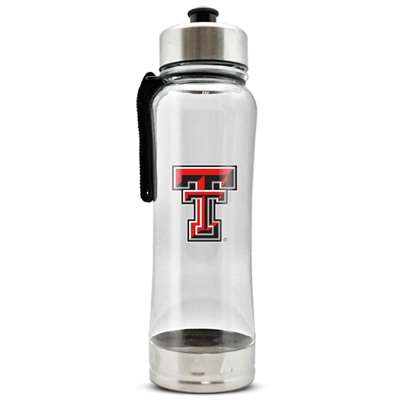 Texas Tech Red Raiders Clip-On Water Bottle - 16 oz
