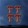 Texas Tech Red Raiders Transfer Decals - Set of 4