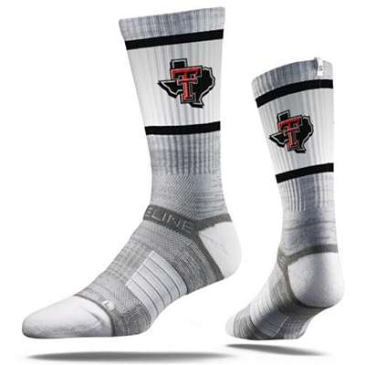 Texas Tech Red Raiders Strideline Premium Crew Sock - Grey