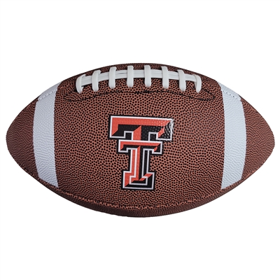 Texas Tech Red Raiders Official Size Composite Stripe Football
