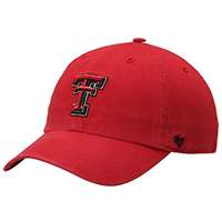 Texas Tech Red Raiders '47 Brand Clean Up Adjustable Hat - Red