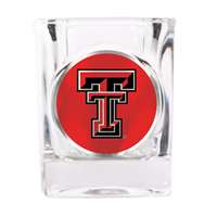 Texas Tech Red Raiders Shot Glass - Metal Logo