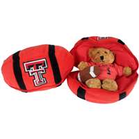 Texas Tech Red Raiders Stuffed Bear in a Ball - Football