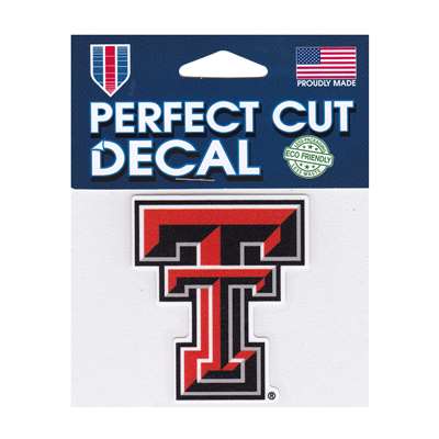 Texas Tech Red Raiders Perfect Cut Decal