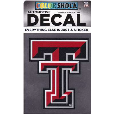 Texas Tech Red Raiders Automotive Transfer Decal