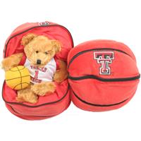 Texas Tech Red Raiders Stuffed Bear in a Ball - Basketball