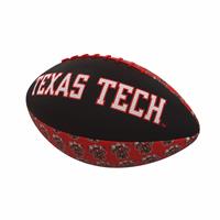 Texas Tech Red Raiders Rubber Repeating Football