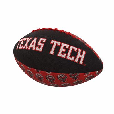 Texas Tech Red Raiders Rubber Repeating Football