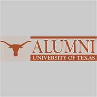 Texas Longhorns Die Cut Decal Strip - Alumni