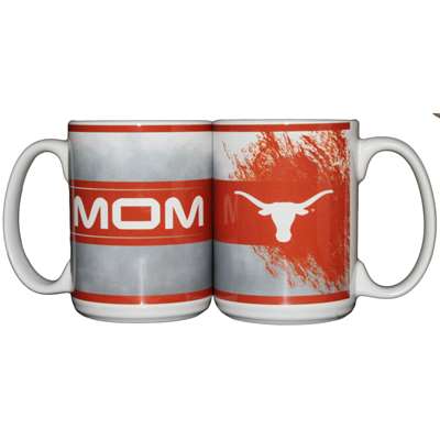 Texas Longhorns 15oz Ceramic Mug - Mom