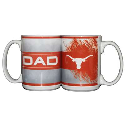Texas Longhorns 15oz Ceramic Mug - Dad