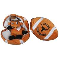 Texas Longhorns Stuffed Mascot in a Ball - Football