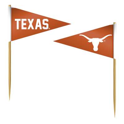 Texas Longhorns Toothpick Flag - 36 Pack