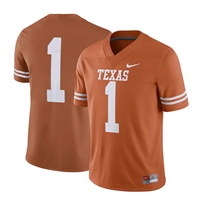 Nike Texas Longhorns Youth Football Jersey - #1 Orange