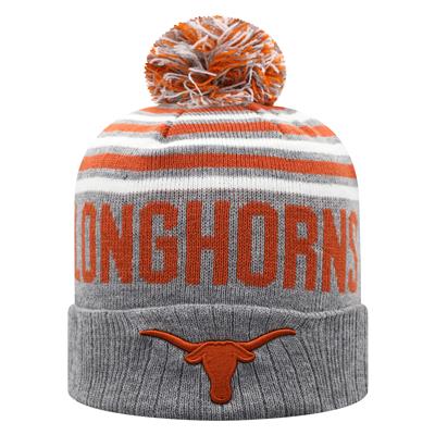 Texas Longhorns Top of the World Ensuing Cuffed Knit Beanie