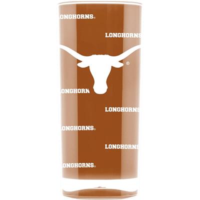 Texas Longhorns Acrylic Square Tumbler Glass - 16 oz