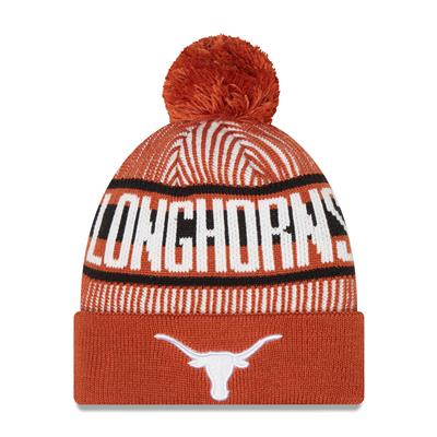 Texas Longhorns New Era Striped Knit