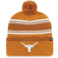 Texas Longhorns 47 Brand Fade Out Cuff Knit Beanie