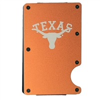 Texas Longhorns Aluminum RFID Cardholder - Orange