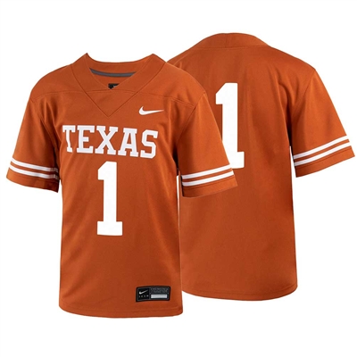 Nike Texas Longhorns Preschool Replica Football Je