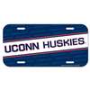 UConn Huskies Plastic License Plate - Uconn Huskies