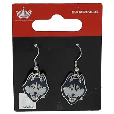 Uconn Huskies Dangler Earrings