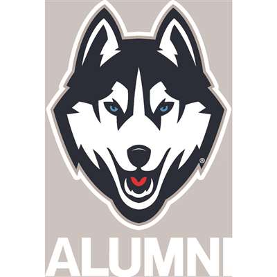 Uconn Huskies Transfer Decal - Alumni