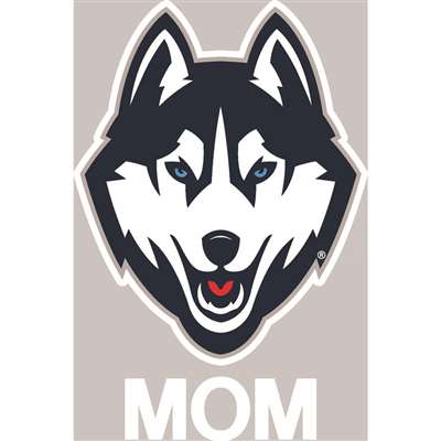 Uconn Huskies Transfer Decal - Mom