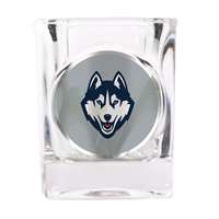 UConn Huskies Shot Glass - Metal Logo