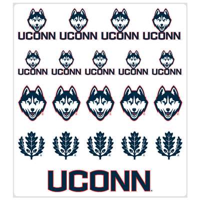 UConn Huskies Multi-Purpose Vinyl Sticker Sheet