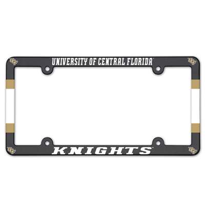 Central Florida Knights Plastic License Plate Frame