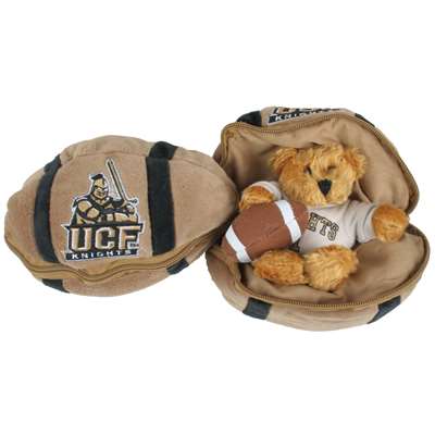 Central Florida Knights Stuffed Bear in a Ball - Football
