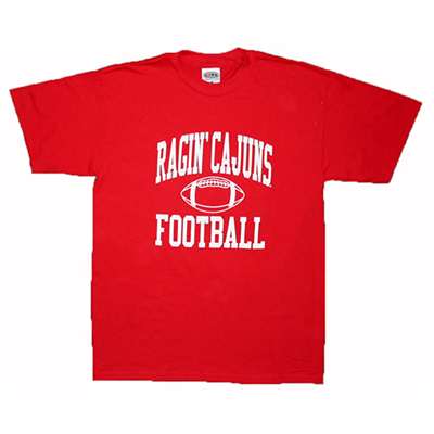 Louisiana Lafayette T-shirt - Football, Red