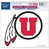 Utah Utes Ultra Decal 5" x 6"
