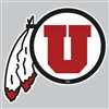Utah Utes Die-Cut Transfer Decal