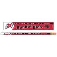 Utah Utes Pencil - 6-pack