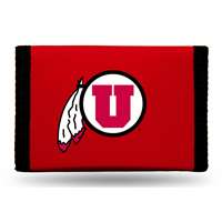 Utah Utes Nylon Tri-Fold Wallet
